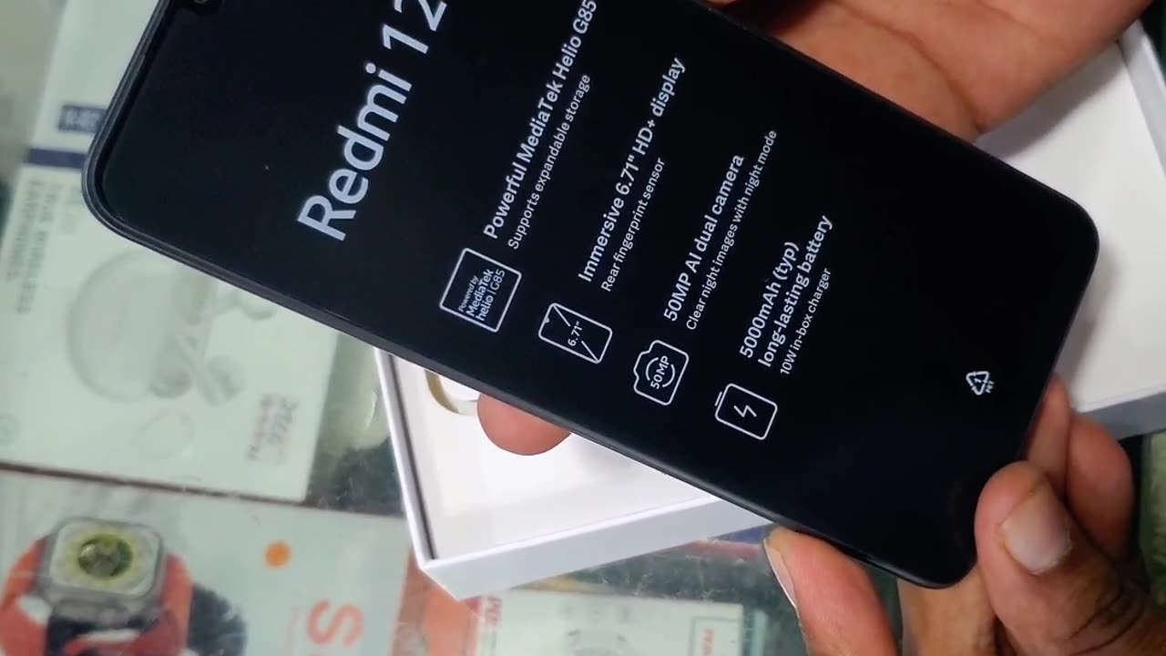 Redmi 12c unboxing video