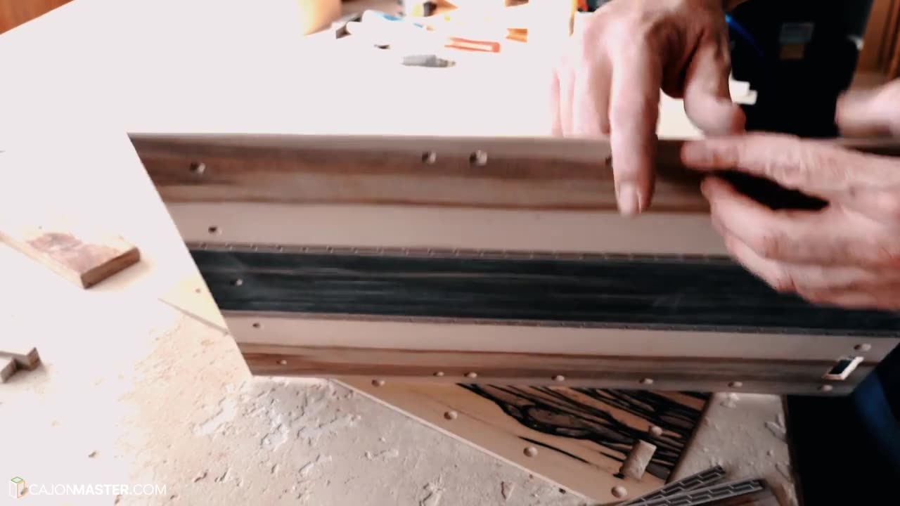 Inside Look Into Cajon Building Process