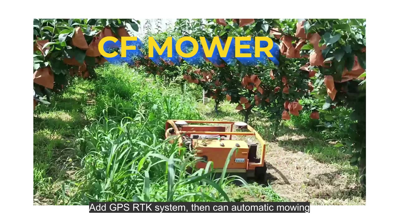 Best Remote control mower and GPS mower Factory Price -