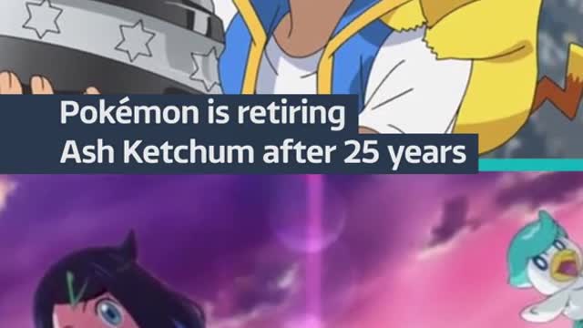 Pokémon is retiringAsh Ketchum after 25 years