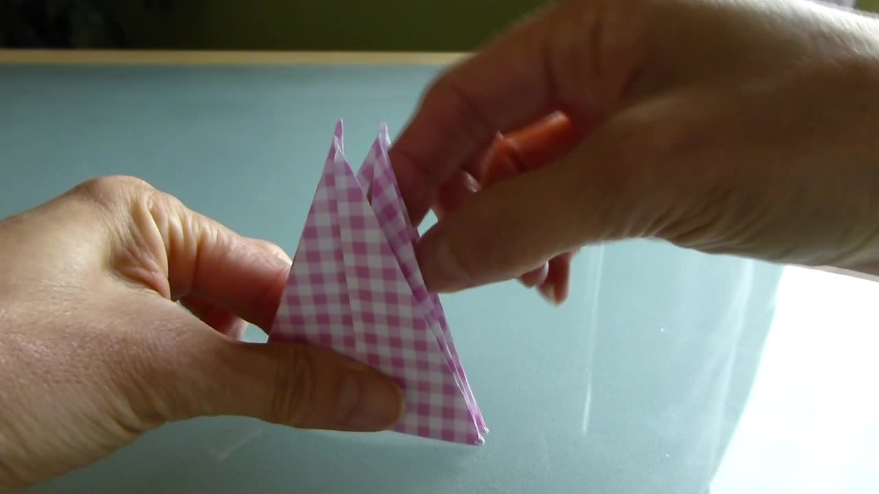 Easy origami lessons: How to make a dove