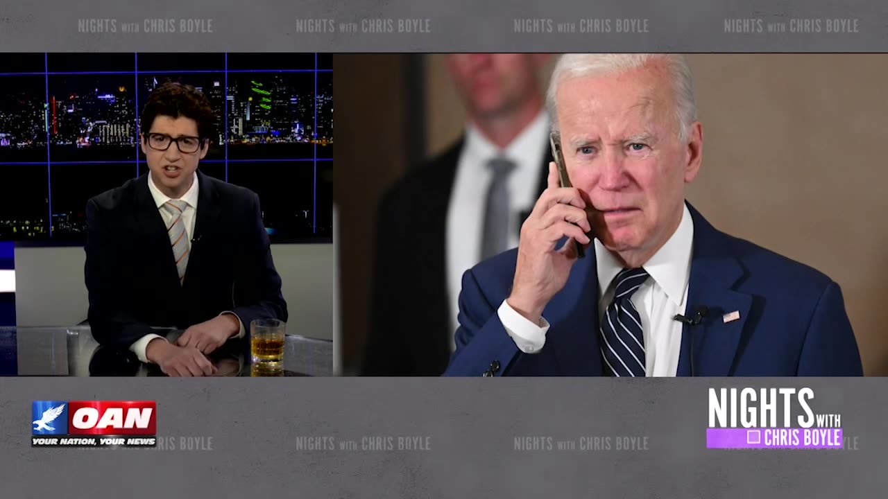 Chris Boyle gets a call from Joe Biden! - “Nights with Chris Boyle” on OAN Live!