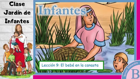 CLASE JARDÍN DE INFANTES - El bebé en la canasta