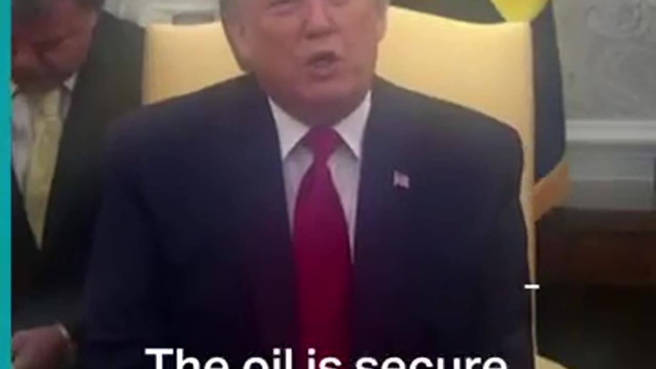 Trump Says We're Still in Syria "Only For The Oil"