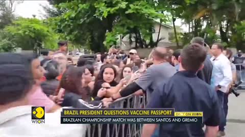 Unvaccinated Brazil president Bolsonaro denied entry into the stadium | World News | Jair Bolsonaro