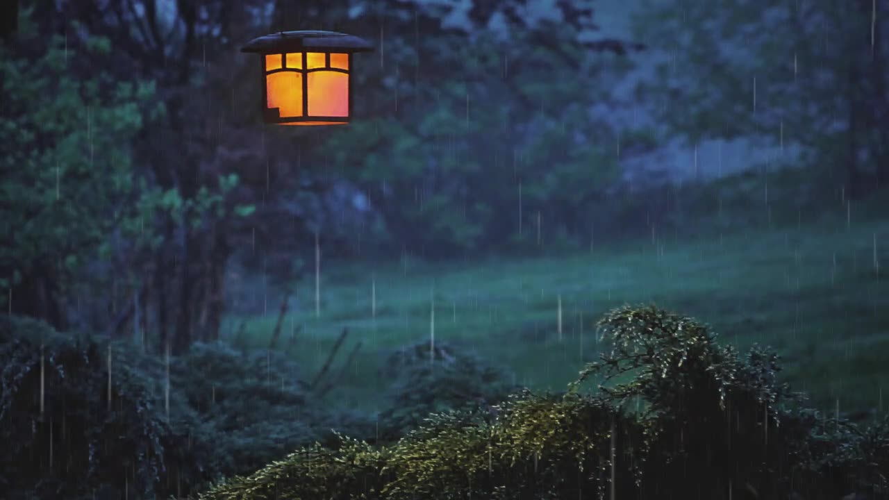 10 Minutes Healing Rain Meditation: Relaxing Music for Deep Calm 🌧️🎶