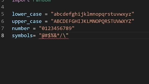 Python Password Generator | Get unhackable passwords with just 5 lines of python