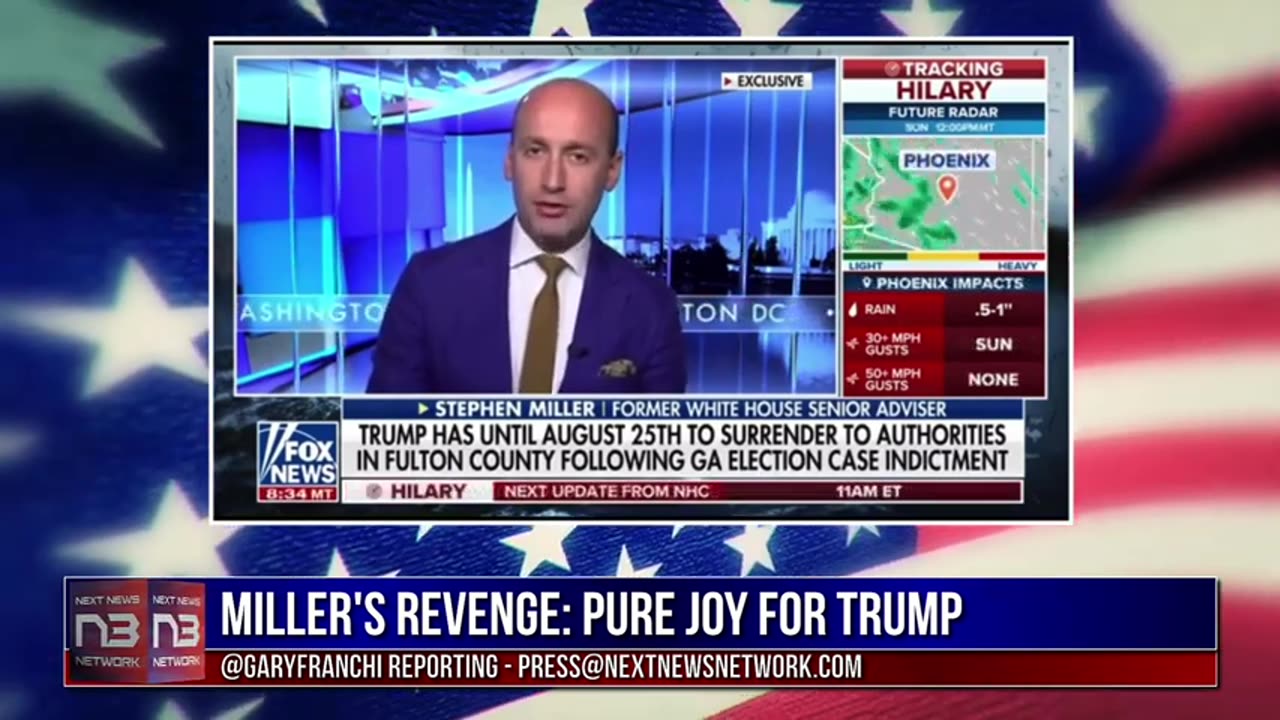 The Next News Network - Trump No doubt Cheering as Miller Drops Major Justice Bombshell