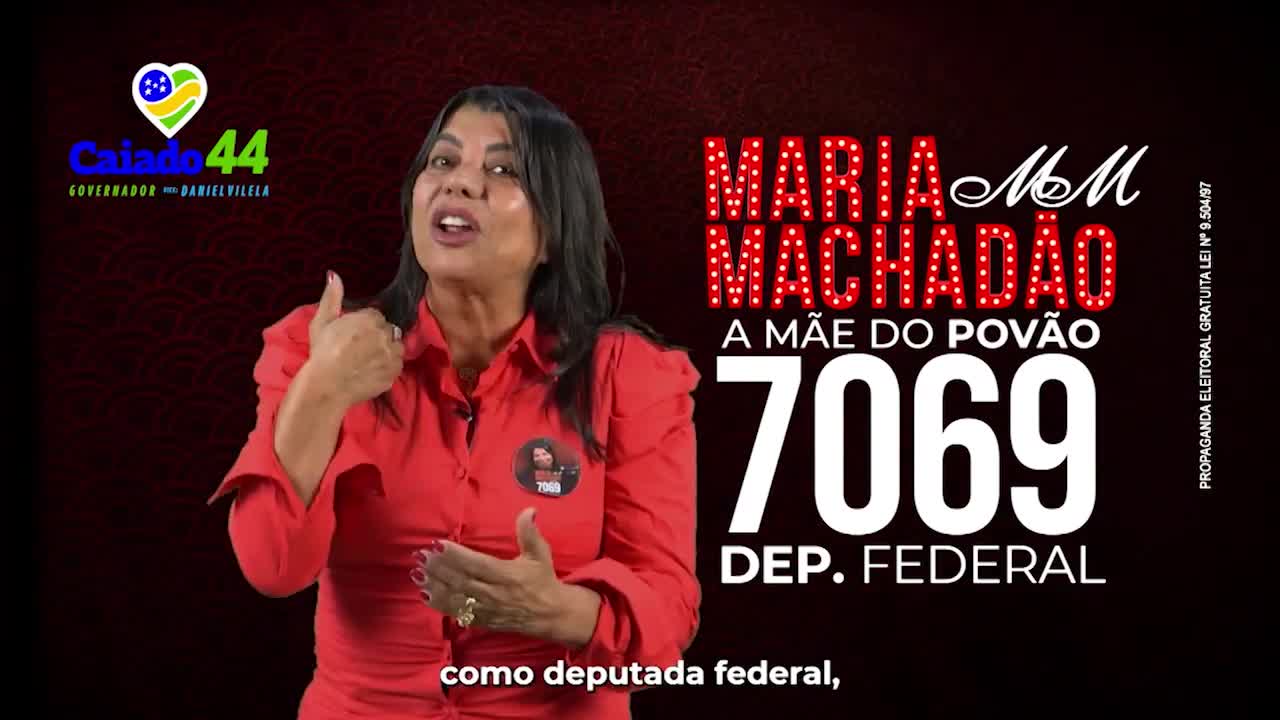 Maria Machadão - 7069 #MaedoPovao