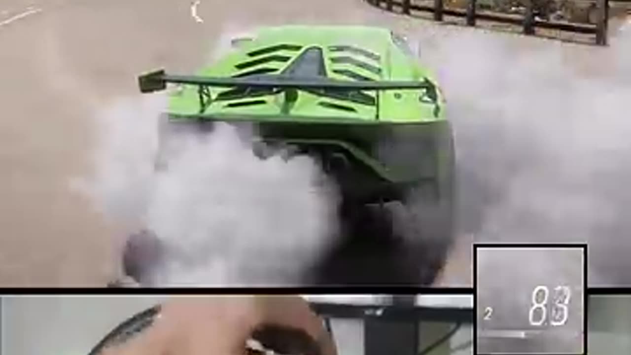Drag race with fastest Lamborghini #shorts