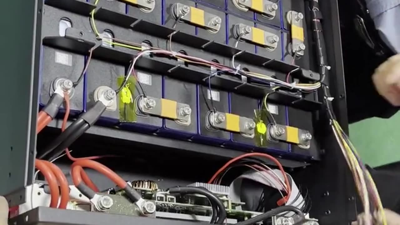 Check this video I the assembly process of server rack battery. Orient Power, battery manufacturer