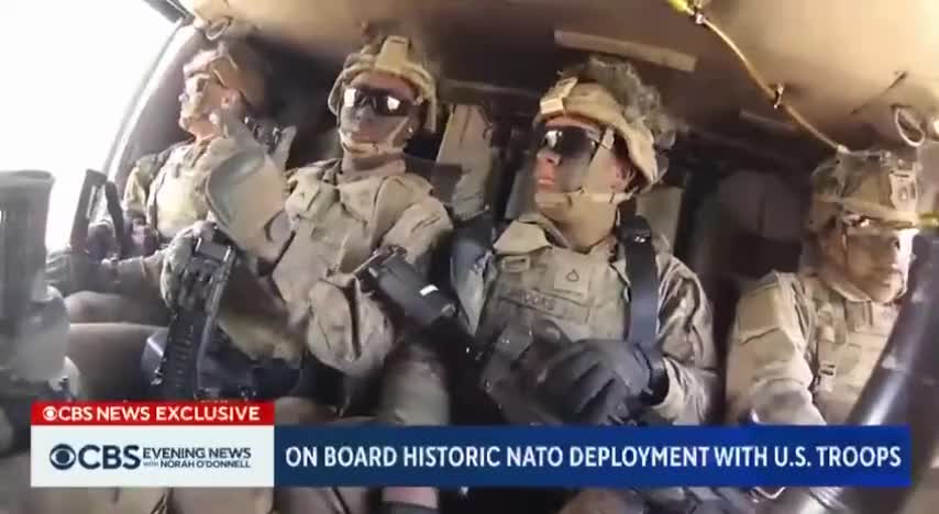 CBS reports that Biden has deployed the 101st Airborne Division to Eastern Europe and they are prepared to enter combat with Russia directly.