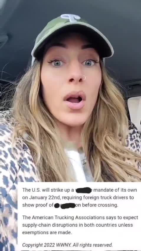 FOOD SHORTAGE: Truckers. Mandates. Walking off the job