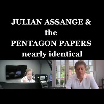 Julian Assange & The Pentagon Papers Nearly Identical.