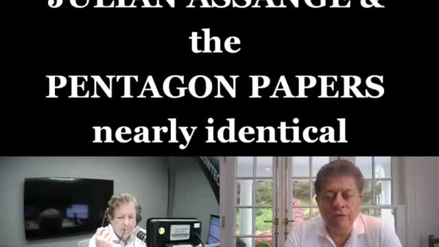 Julian Assange & The Pentagon Papers Nearly Identical.