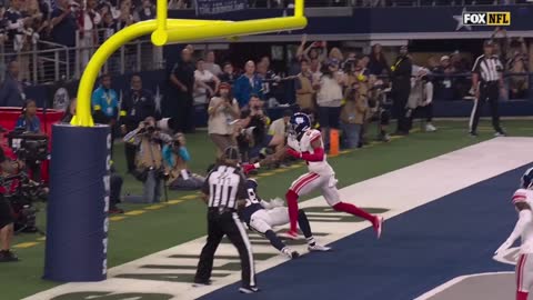 one of the greatest tight end hurdles ever & the CeeDee Lamb catch we all wish counted(1)