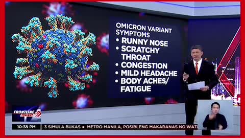 FRONTLINE TONIGHTINEWS ExplainED:Mga pag-aaral sa Omicronat Delta variant