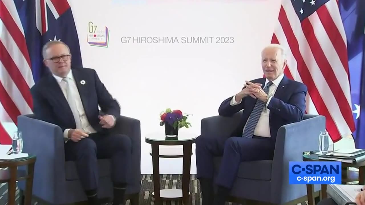 In Japan, Biden Says He's "Not At All" Concerned About Debt Limit Negotiations Happening At Home