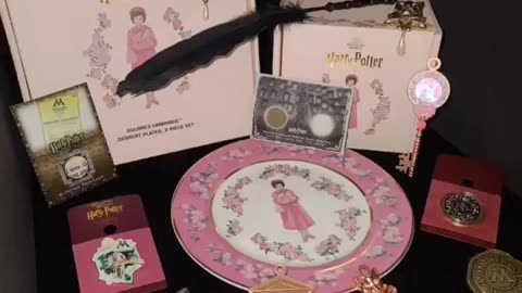 Professor Umbridge Tea Set #harrypotter #Wizardingworld #umbridge #artbox #harrypottercollector