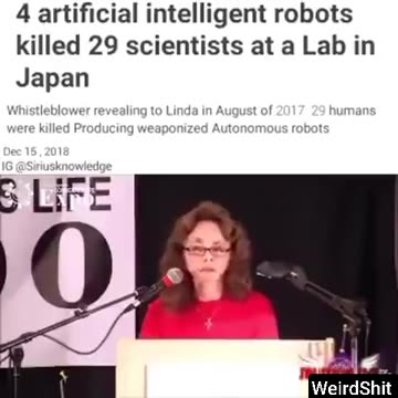 4 AI Robots kill 29 Scientists