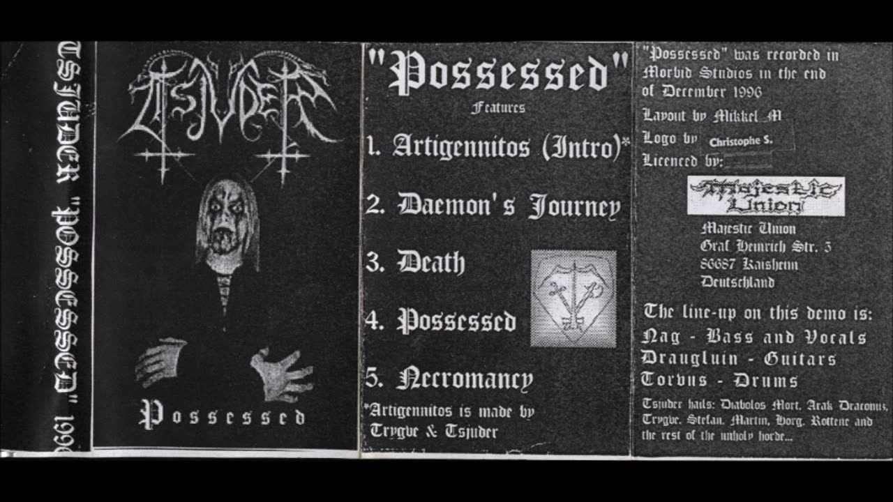 tsjuder - (1996) - demo - possessed