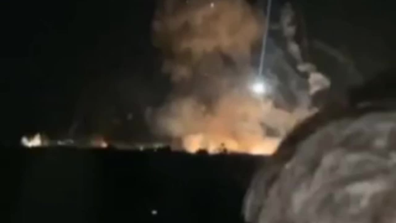 IDF Hitting an Ammo Depot South of Baghdad, Iraq