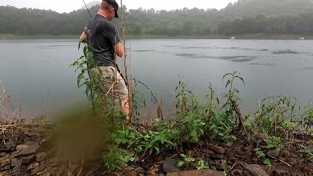 Canoe Camp Exploring and Fishing