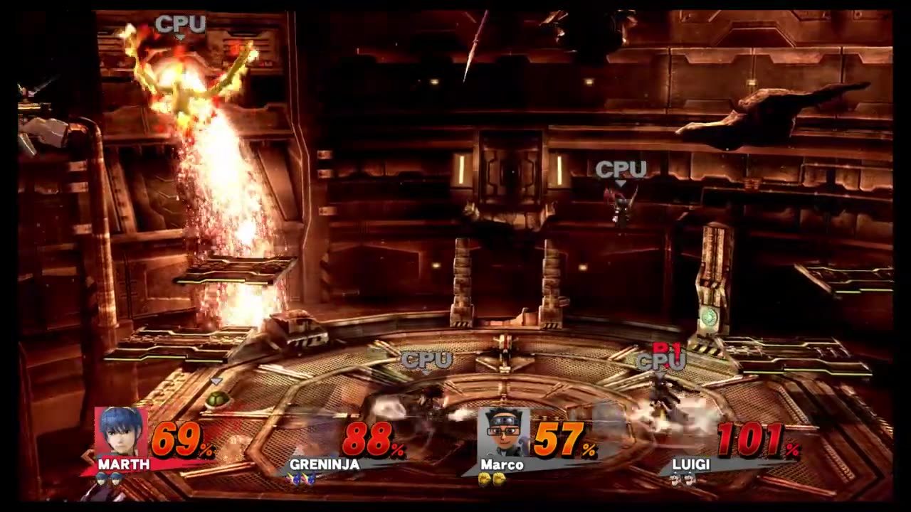 Super Smash Bros 4 Wii U Battle774