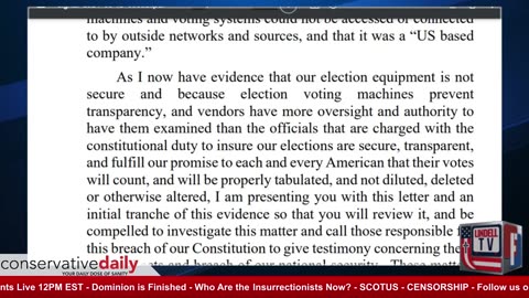 BREAKING: Sheriff Dar Leaf's Letter to Jim Jordan About His Investigations into Election Fraud