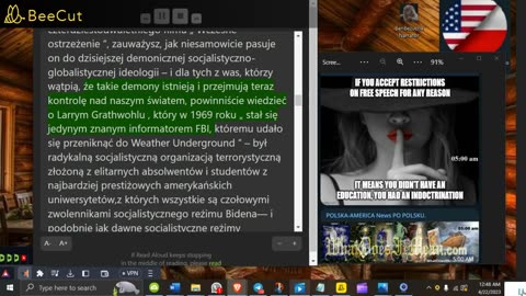 🔴„ Wczesne ostrzeżenie ” ukryte przed Amerykanami zbliżającymi się do przyszłości „ kuli i koparki