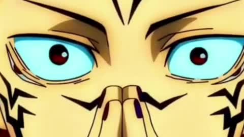 Amazing anime transformation evil look