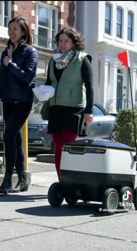 SHOCKING: Delivery Robots Are Being Attacked In California