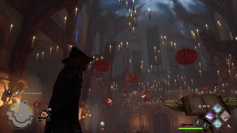 The Great Hall on Halloween - Hogwarts Legacy