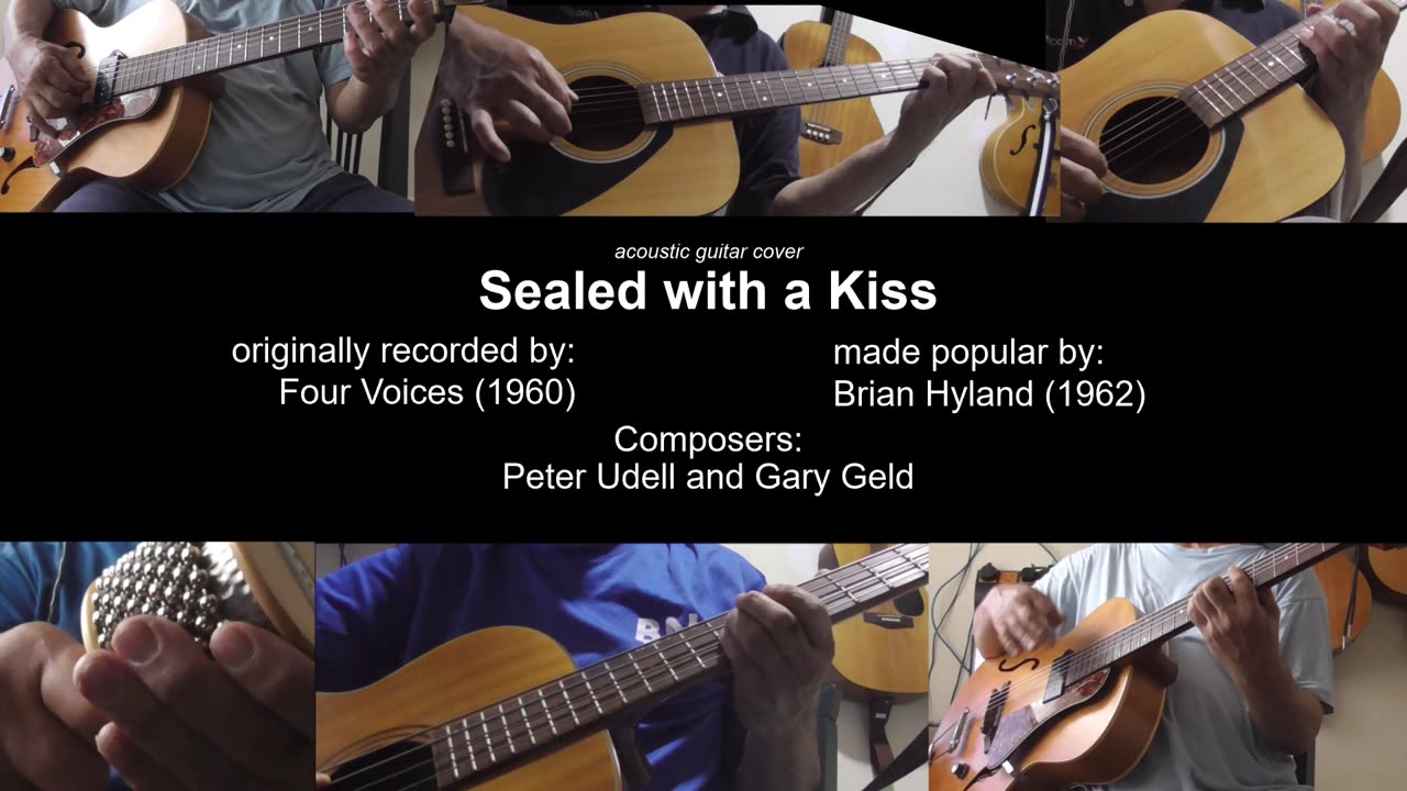 Guitar Learning Journey: "Sealed with a Kiss" cover - vocals