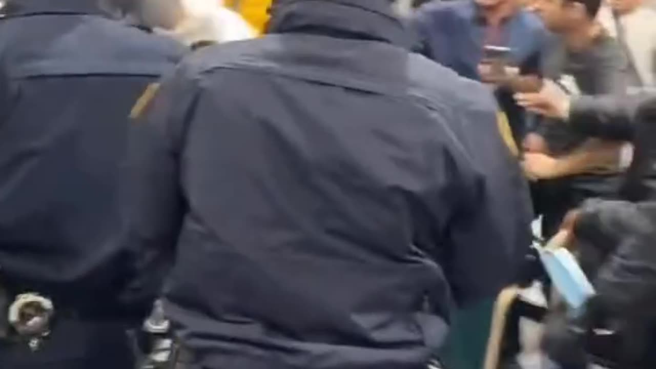 NYPD officers were arresting an individual on Randall’s island where they were attacked