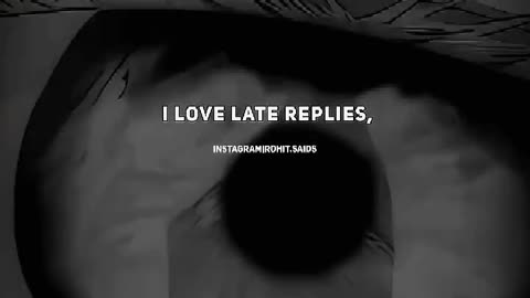 LATE REPLIES