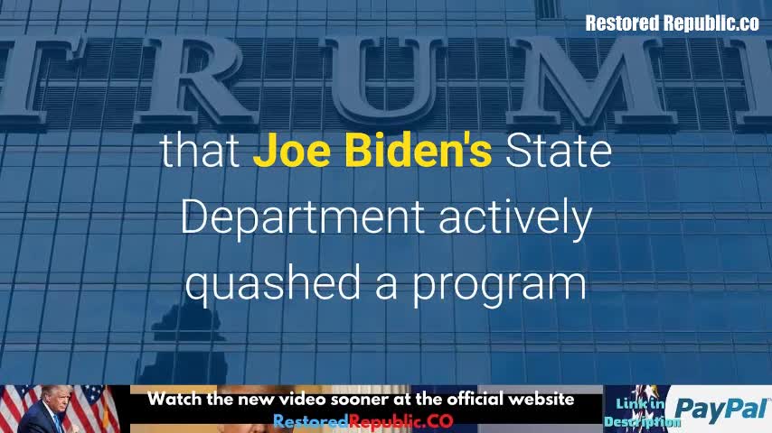 Biden Halted Trump's 'Crisis Response' Plan