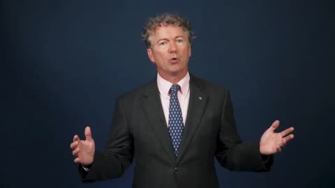 Senator Rand Paul: "Not this time. I choose freedom"