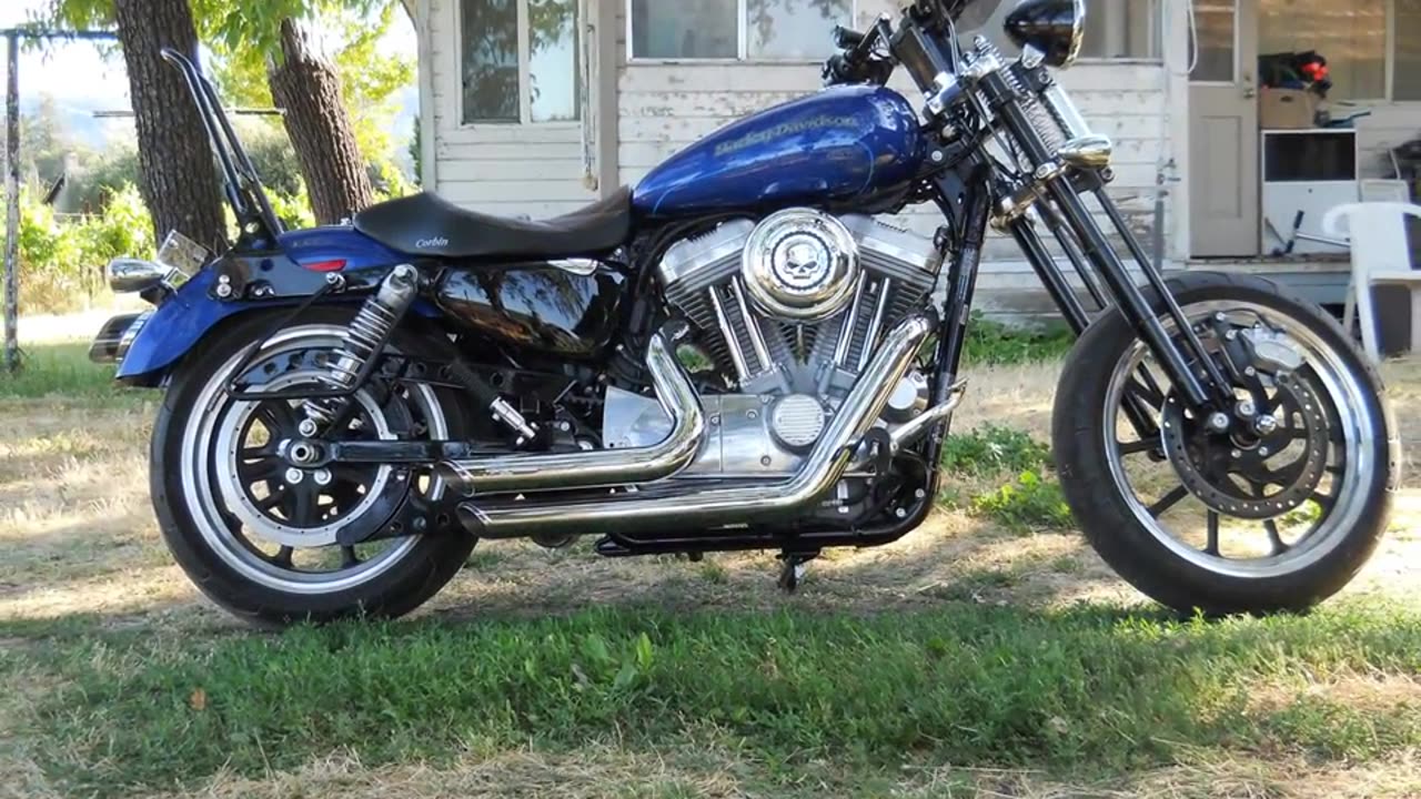 My 2016 883 Superlow with Springer front end slideshow