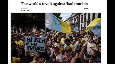 THE ANTI TOURISM MOVEMENT- THE NEW WORLD ORDER FORBIDS TRAVEL SO THEY NEED YOU TO COMPLY-