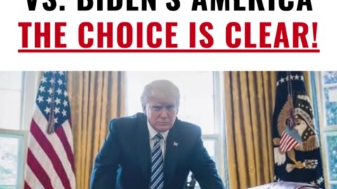 Trump's America vs Biden's America