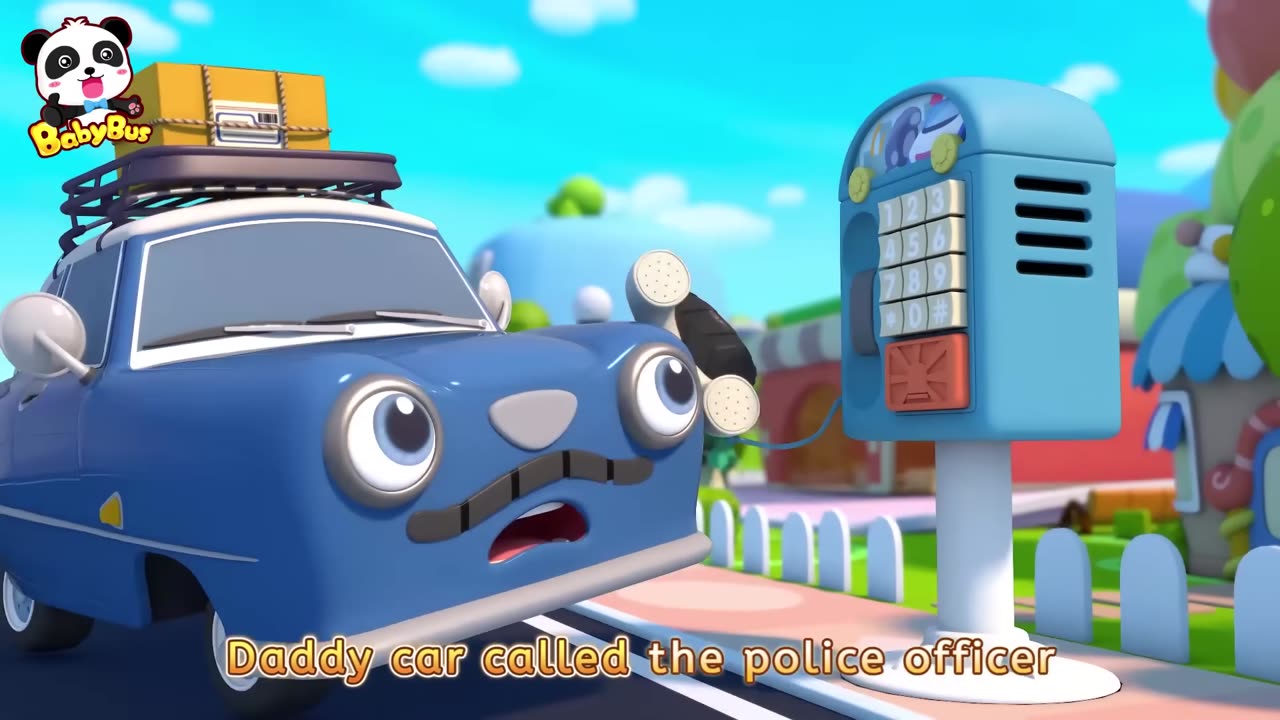 Super Police Vehicles for Children - Car Cartoon