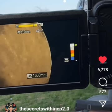 A Nikon P1000 Moon View Test