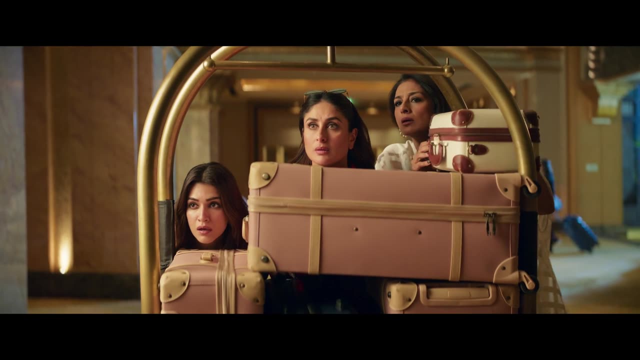 Crew | Trailer | Tabu, Kareena Kapoor Khan,Kriti Sanon, Diljit Dosanjh, Kapil Sharma |March 29