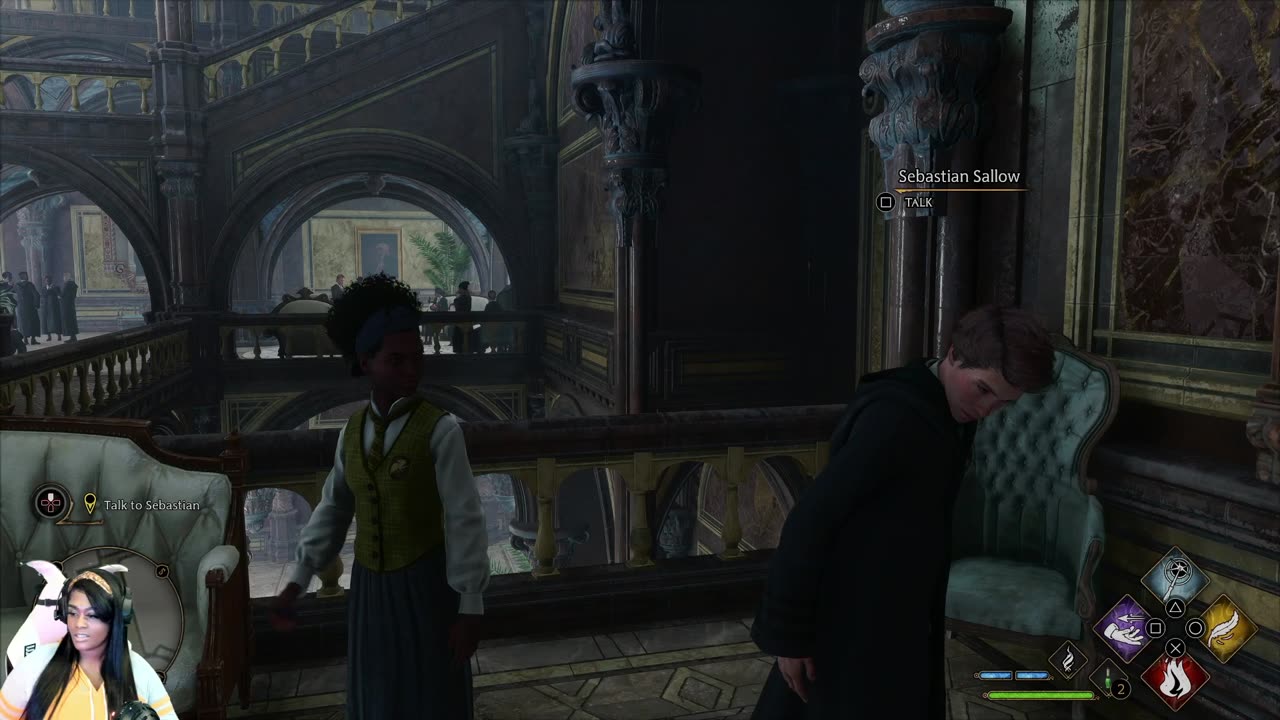 (Hogwarts Legacy) Im a Hufflepuff !! We Puff Puff Passing This Class Part2