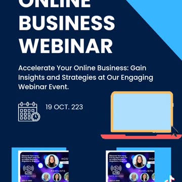 Live complimentary webinar