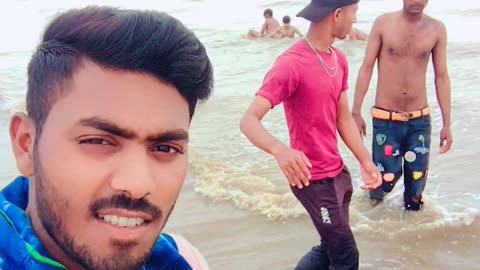 Suvali beach surat city in gujrat