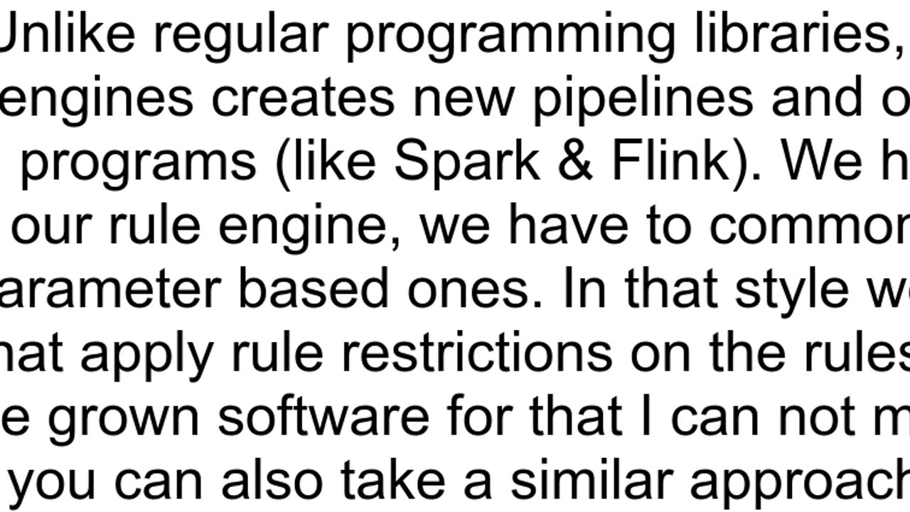 How to run multiple complex rules with flink