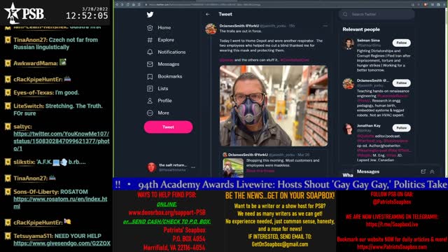 2022-03-28 00:00 EDT - Salty Sundays: with Salty Crystal