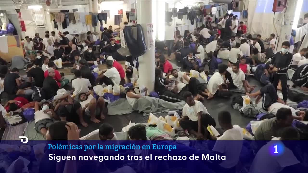 ITALIA: MELONI NIEGA AYUDA a MÁS DE 100 MENORES RESCATADOS por una ONG | RTVE